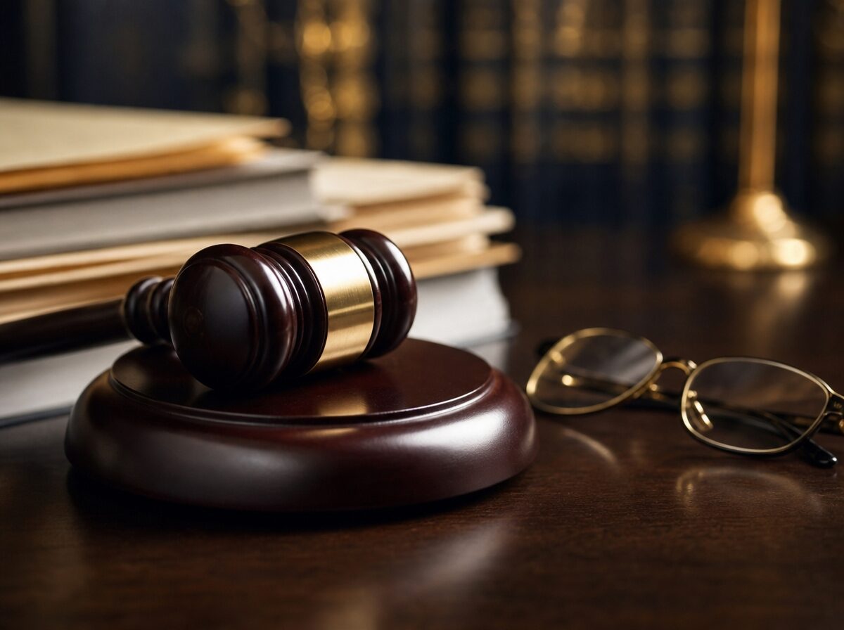 Legal documents representing UK litigation practice